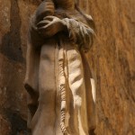 statue_saite_claire_Abbaye-Sainte-Claire_sarlat