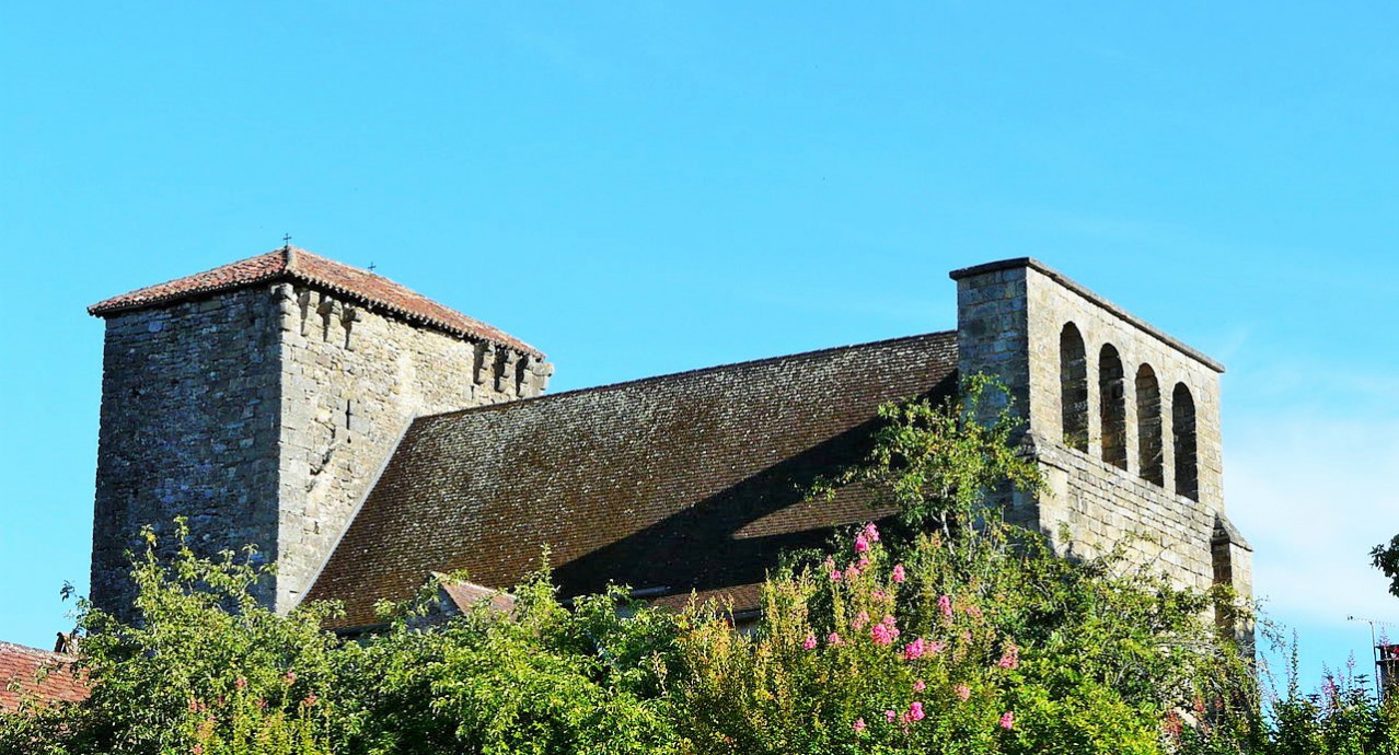 l'église Sainte-Marie, Fleurac, Dordogne, France