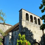 l'église Sainte-Marie, Fleurac, Dordogne, France