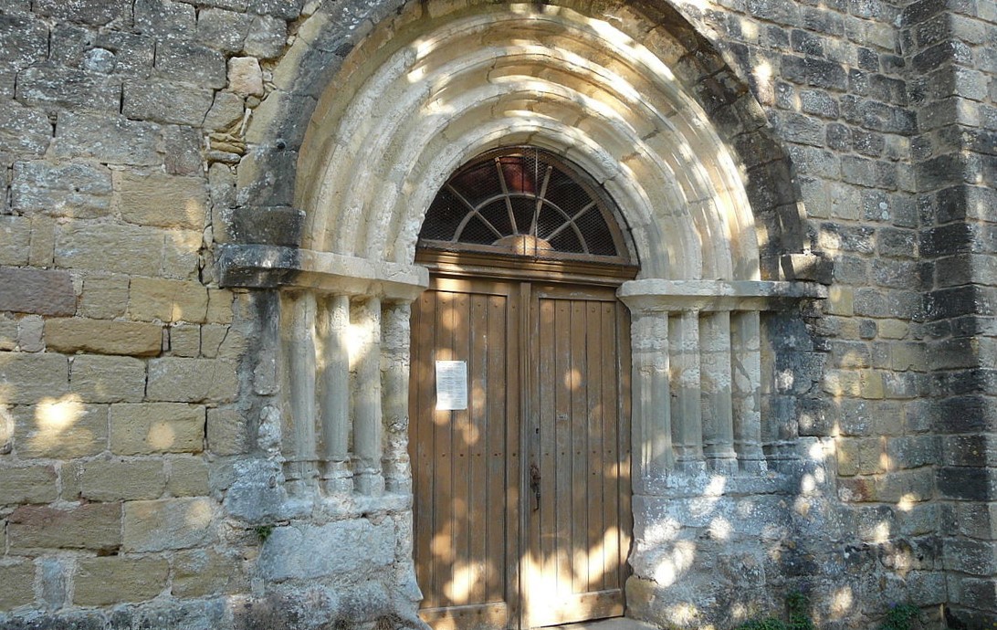 l'église Sainte-Marie, Fleurac, Dordogne, France