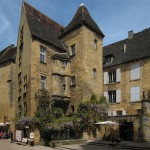 L'hôtel de Vassal vu depuis la place du Marché-aux-Oies, Sarlat-la-Canéda, Dordogne, France