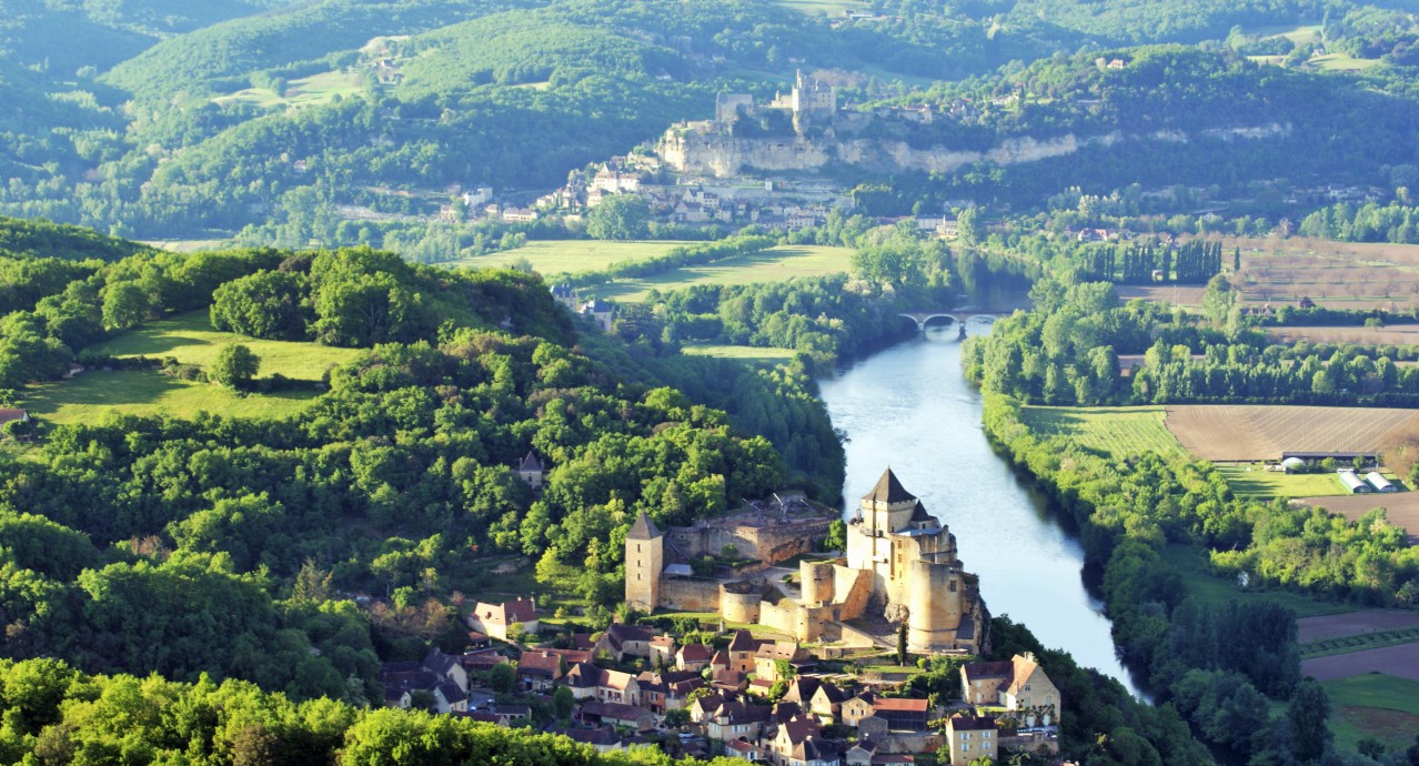 vue de la vallée de la Dordogne