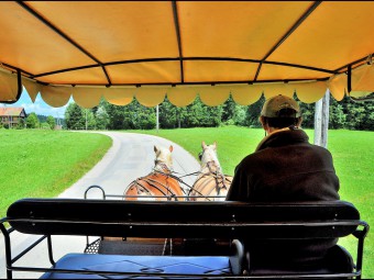 Promenade en caléche